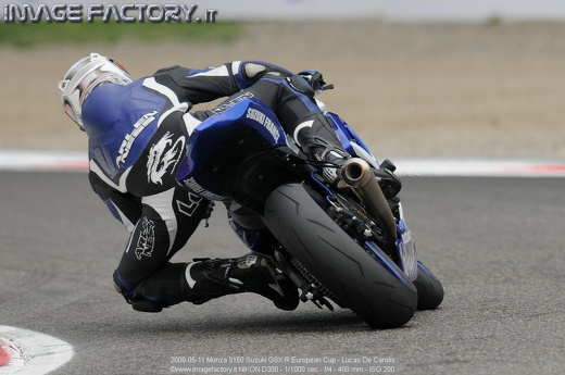 2008-05-11 Monza 3150 Suzuki GSX R European Cup - Lucas De Carolis